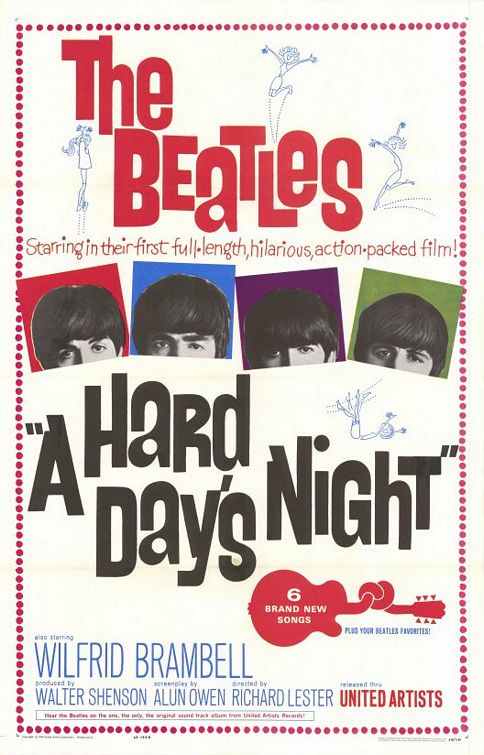 Imagem do Poster do filme 'Os Reis do Iê Iê Iê (A Hard Day's Night)'