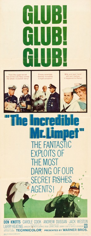 Imagem do Poster do filme 'O Incrível Sr. Limpet (The Incredible Mr. Limpet)'