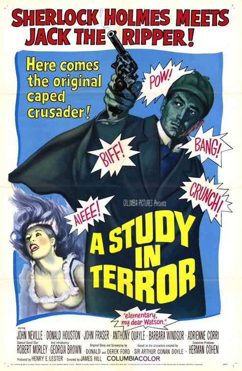 Imagem do Poster do filme 'Névoas do Terror (A Study in Terror)'