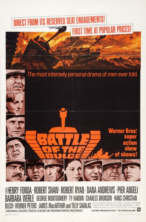 Imagem do Poster do filme 'Battle of the Bulge'
