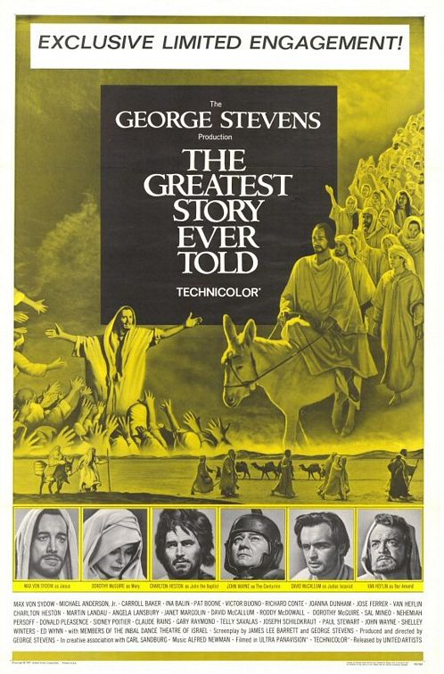 Imagem do Poster do filme 'A Maior História de Todos os Tempos (The Greatest Story Ever Told)'