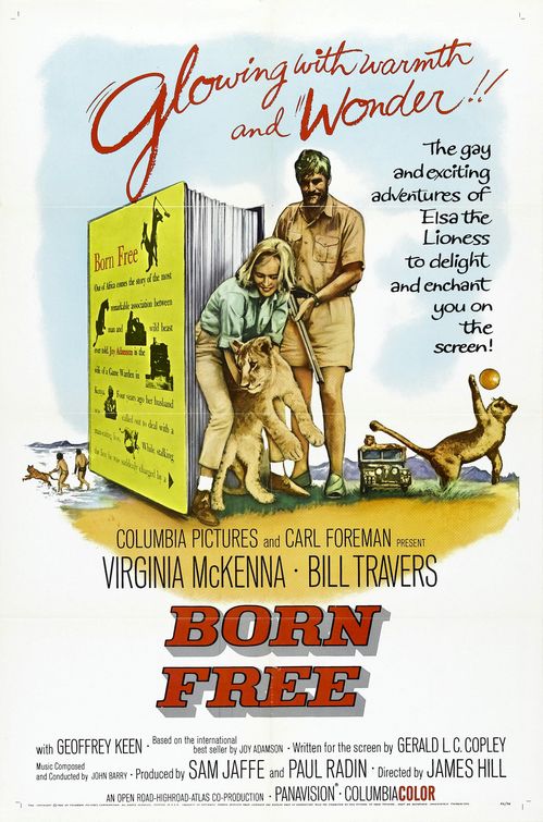 Imagem do Poster do filme 'A História de Elza (Born Free)'