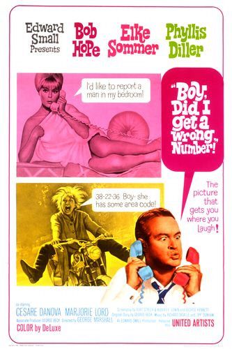 Imagem do Poster do filme 'Por Causa de uma Francesinha (Boy, Did I Get a Wrong Number!)'