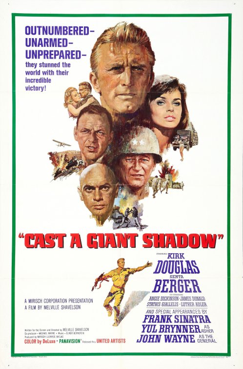 Imagem do Poster do filme 'À Sombra de um Gigante (Cast a Giant Shadow)'