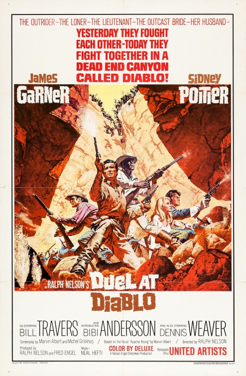 Imagem do Poster do filme 'Duelo em Diablo Canyon (Duel at Diablo)'