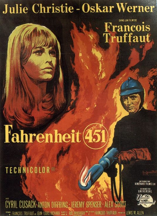 Imagem do Poster do filme 'Fahrenheit 451 (Fahrenheit 451)'