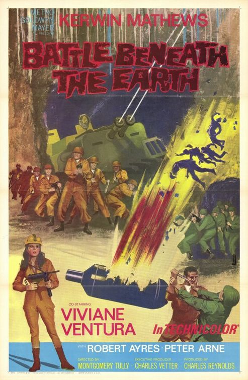 Imagem do Poster do filme 'Battle Beneath the Earth'