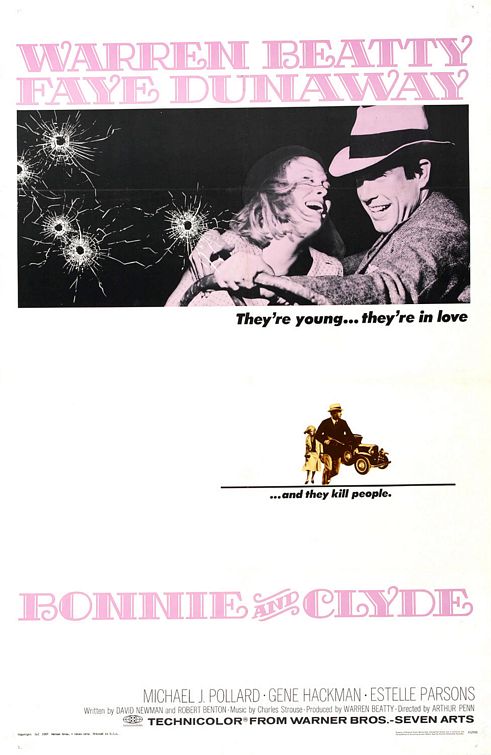 Imagem do Poster do filme 'Bonnie & Clyde: Uma Rajada de Balas (Bonnie and Clyde)'