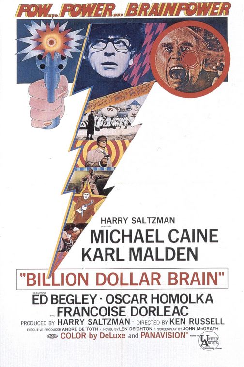 Imagem do Poster do filme 'O Cérebro de Um Bilhão de Dólares (Billion Dollar Brain)'