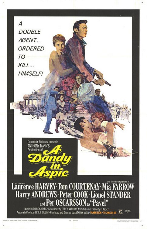 Imagem do Poster do filme 'O Espião de Dois Mundos (A Dandy in Aspic)'