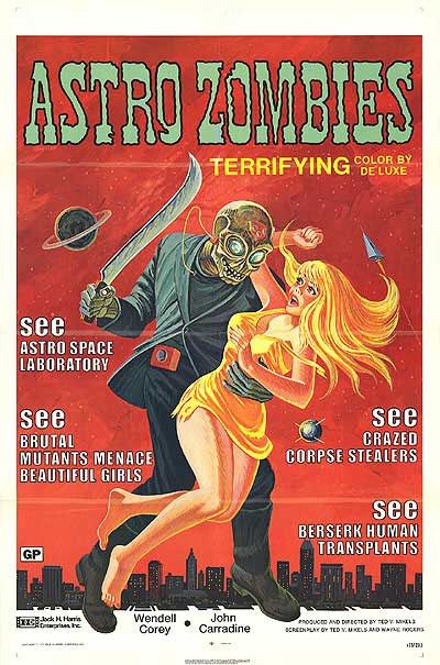 Imagem do Poster do filme 'The Astro-Zombies'