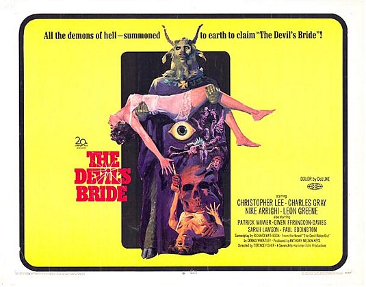 Imagem do Poster do filme 'As Bodas de Satã (The Devil's Bride)'