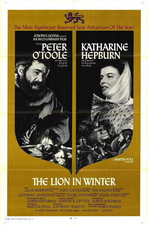 Imagem do Poster do filme 'O Leão no Inverno (The Lion in Winter)'
