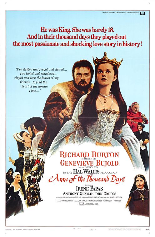 Imagem do Poster do filme 'Anne of the Thousand Days'