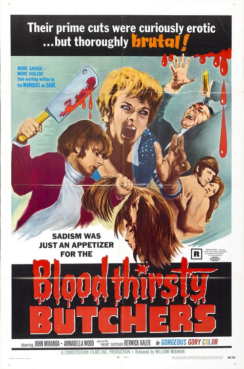 Imagem do Poster do filme 'Bloodthirsty Butchers'