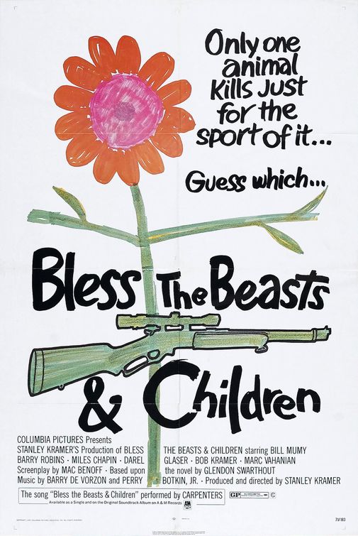 Imagem do Poster do filme 'Abençoai as Feras e as Crianças (Bless the Beasts & Children)'