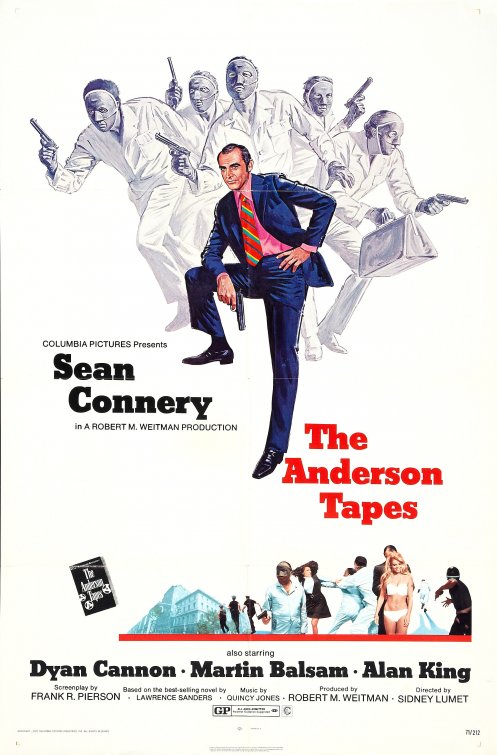 Imagem do Poster do filme 'O Golpe de John Anderson (The Anderson Tapes)'