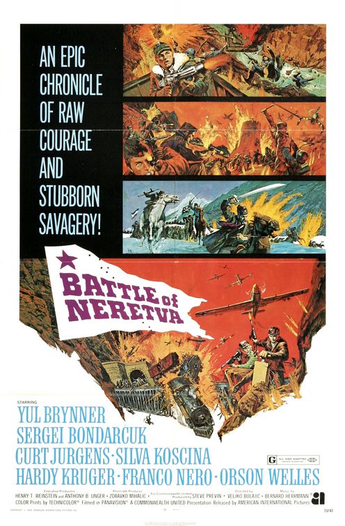 Imagem do Poster do filme 'A Batalha do Neretva (The Battle of Neretva)'
