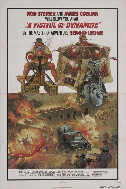 Imagem do Poster do filme 'Quando Explode a Vingança (A Fistful of Dynamite (aka Duck You Sucker))'