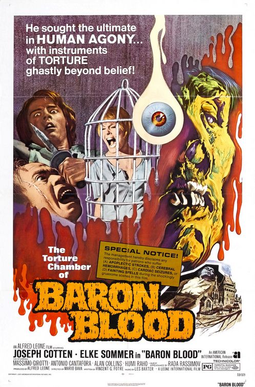 Imagem do Poster do filme 'Barão Sanguinário (Baron Blood)'