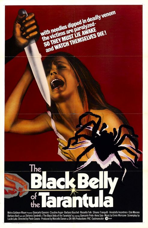 Imagem do Poster do filme 'O Ventre Negro da Tarântula (Black Belly of the Tarantula)'