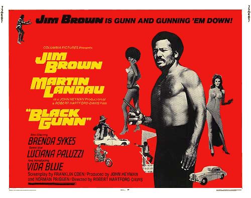 Imagem do Poster do filme 'O Justiceiro Negro (Black Gunn)'