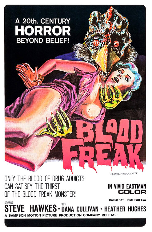 Imagem do Poster do filme 'Blood Freak'