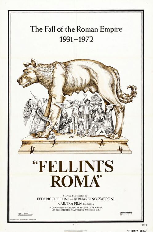 Imagem do Poster do filme 'Roma de Fellini (Fellini's Roma)'