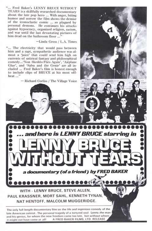 Imagem do Poster do filme 'Lenny Bruce Without Tears'