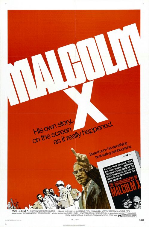 Imagem do Poster do filme 'Malcolm X'