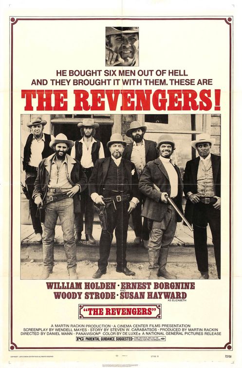 Imagem do Poster do filme 'Marcados pela Vingança (The Revengers)'