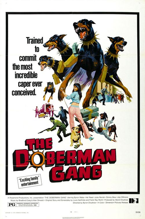 Imagem do Poster do filme 'A Gangue dos Dobermans (The Doberman Gang)'