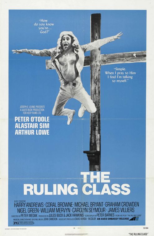 Imagem do Poster do filme 'A Classe Governante (The Ruling Class)'