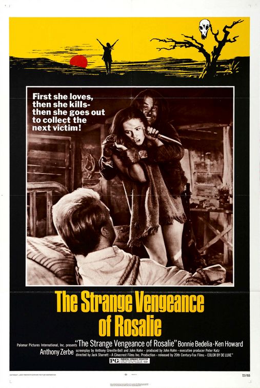 Imagem do Poster do filme 'A Estranha Vingança de Rosalie (The Strange Vengeance of Rosalie)'