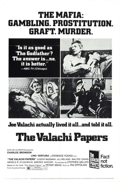 Imagem do Poster do filme 'O Segredo da Cosa Nostra (The Valachi Papers)'