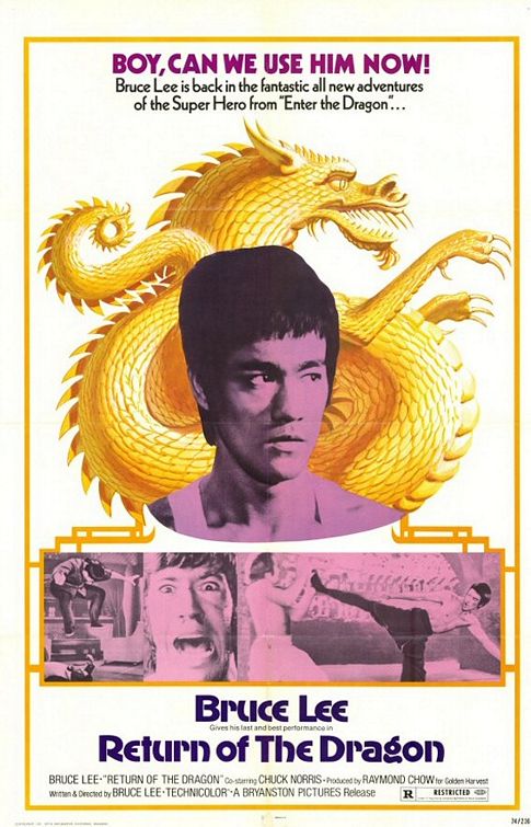 Imagem do Poster do filme 'O Voo do Dragão (The Way of the Dragon)'