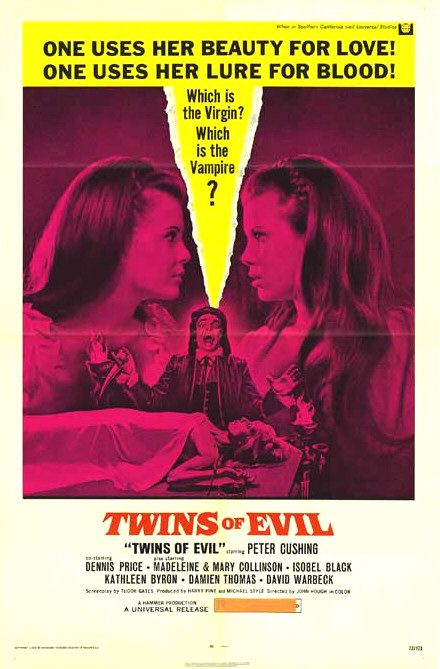 Imagem do Poster do filme 'As Filhas de Drácula (Twins of Evil)'