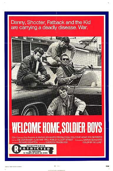 Imagem do Poster do filme 'A Máquina de Matar (Welcome Home, Soldier Boys)'