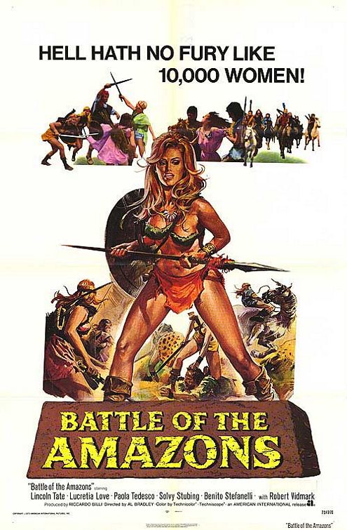 Imagem do Poster do filme 'Amazonas do Karatê (Battle of the Amazons)'