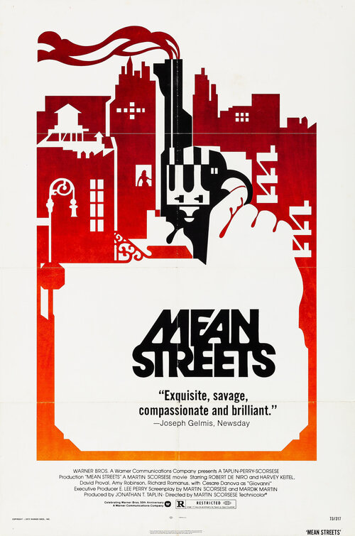 Imagem do Poster do filme 'Caminhos Perigosos (Mean Streets)'
