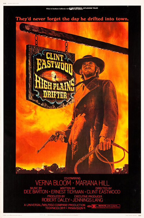Imagem do Poster do filme 'O Estranho sem Nome (High Plains Drifter)'