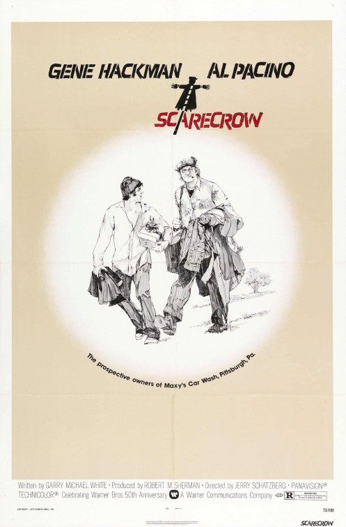 Imagem do Poster do filme 'Espantalho (Scarecrow)'