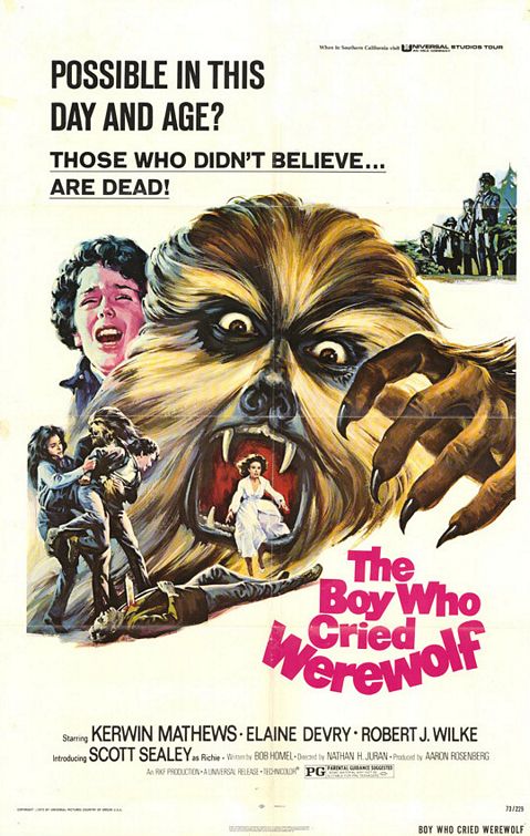 Imagem do Poster do filme 'A Maldição da Lua Cheia (The Boy Who Cried Werewolf)'