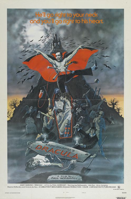 Imagem do Poster do filme 'Andy Warhol's Dracula'