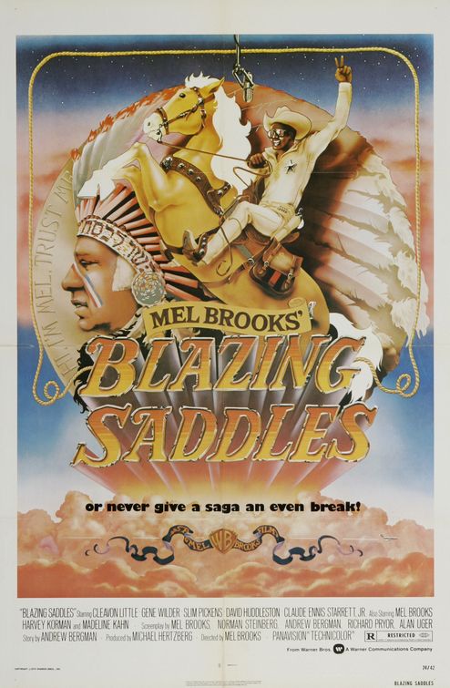 Imagem do Poster do filme 'Banzé no Oeste (Blazing Saddles)'