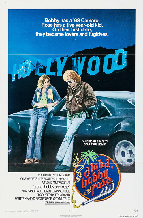 Imagem do Poster do filme 'Aloha, Bobby and Rose'