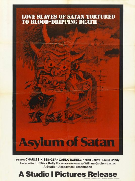 Imagem do Poster do filme 'Asylum of Satan'