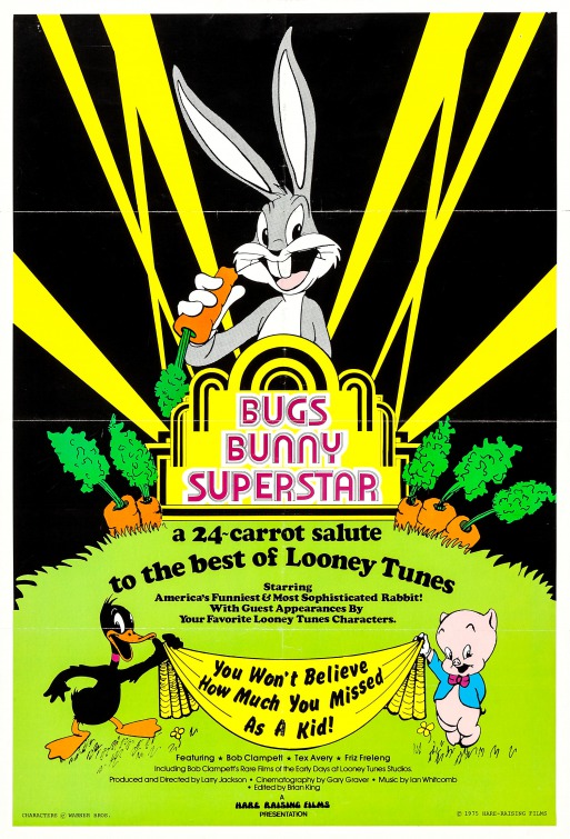 Imagem do Poster do filme 'Pernalonga, O Superstar (Bugs Bunny Superstar)'