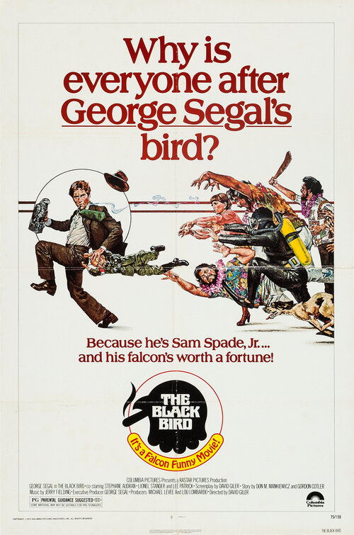 Imagem do Poster do filme 'O Negócio é Dar no Pé (The Black Bird)'