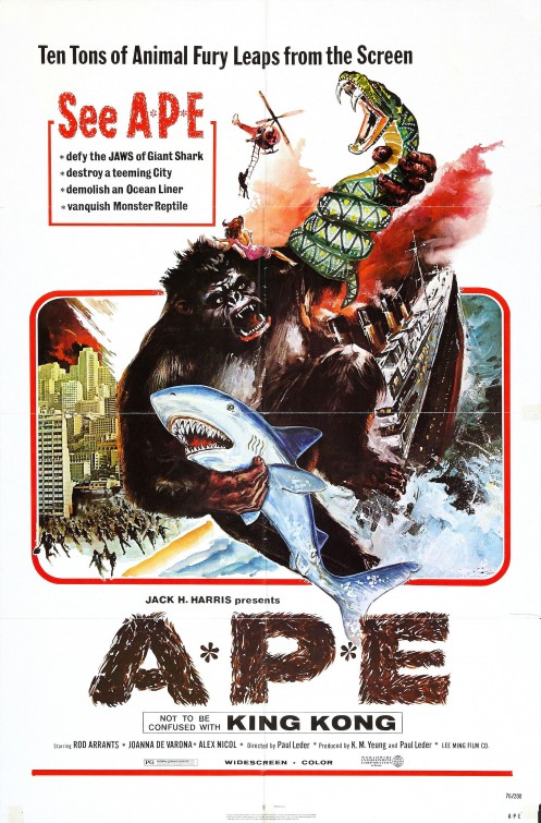 Imagem do Poster do filme 'Ape'